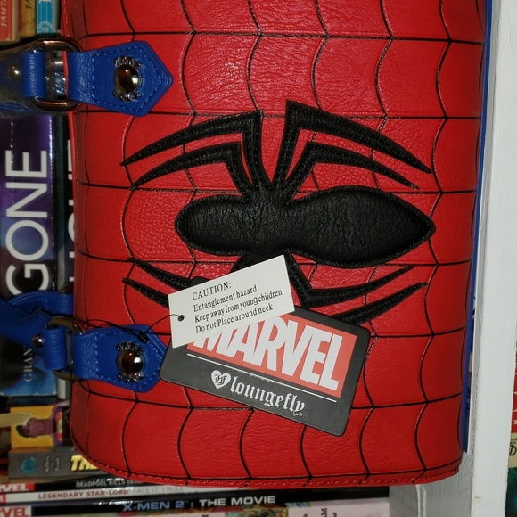 Loungefly Marvel SpiderMan purse crossbody purse - Picture 5 of 9